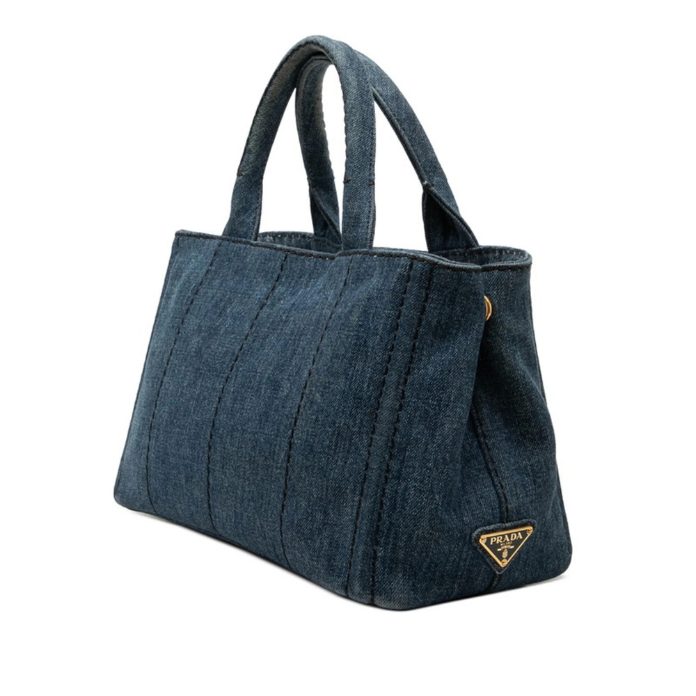 PRADA Blue Shoulder Bag - Picture 2 of 6